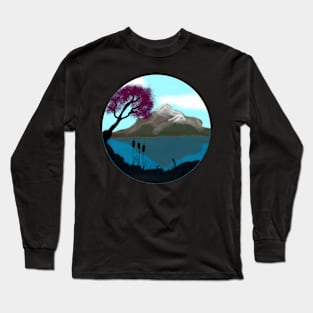 Mont sur lac Long Sleeve T-Shirt